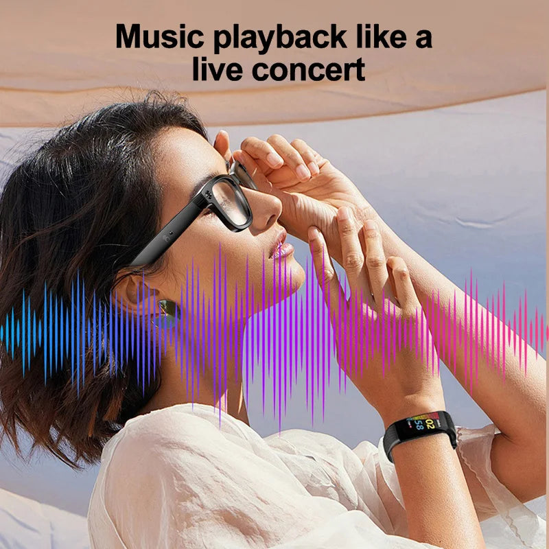 Xiaomi W600 Smart Glasses Take Pictures IP65 Waterproof Video Recording Bluetooth Music Calling AI Q&A Intelligent Sunglasses